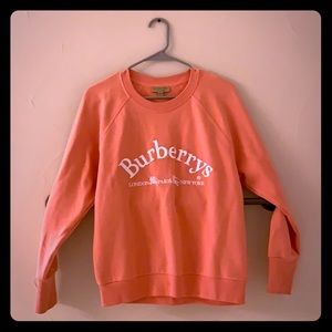 Pink Burberry sweater